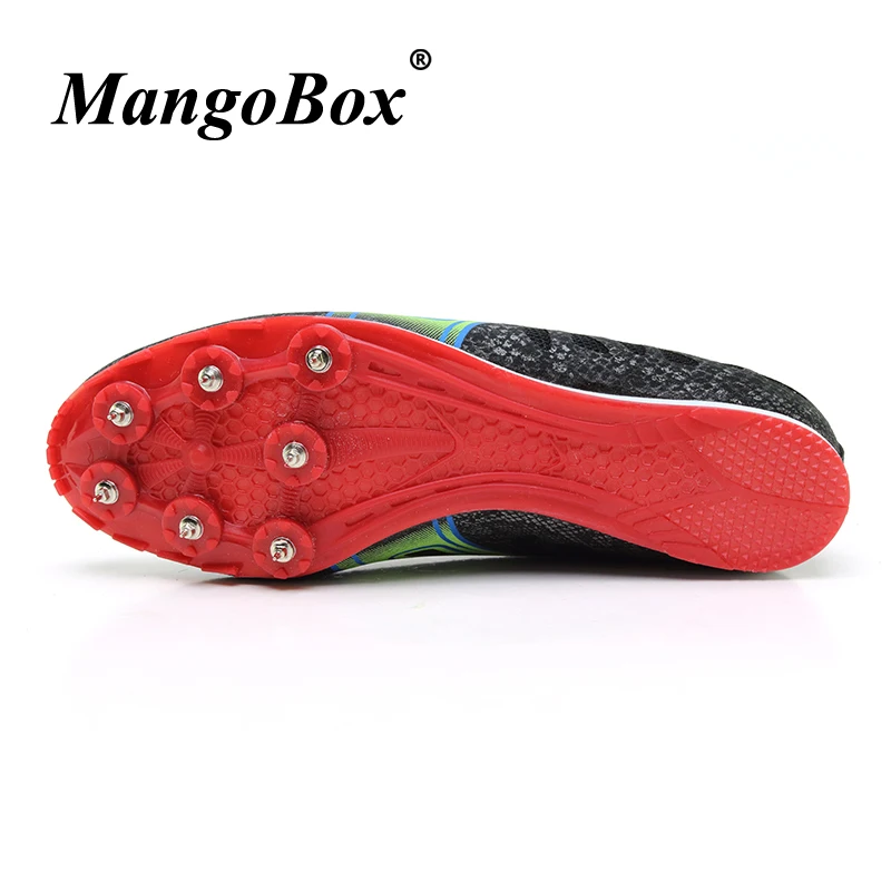 Unisex Spikes Trainers Athletics Spring Autumn Tracking Sneakers Black Green Running Shoes Men Comfortable Women Field Shoes Men Unisex Spikes Trainers Athletics Spring Autumn Tracking Sneakers Black Green Running Shoes Men Comfortable Women Field Shoes Men