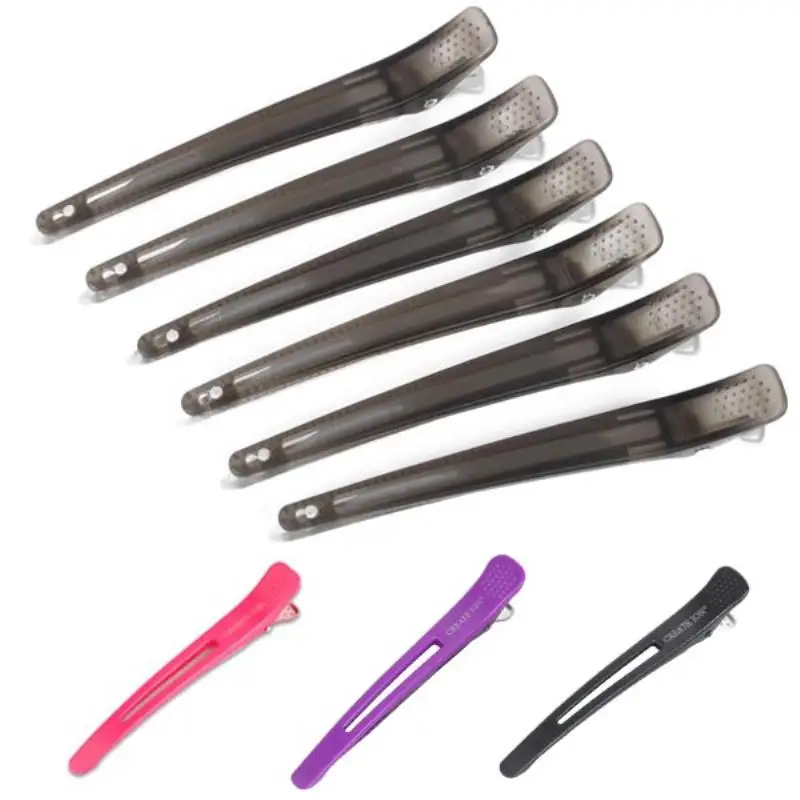 Mayitr 6pcs Professional Hair Sectioning Clip High Quality Hairdressing