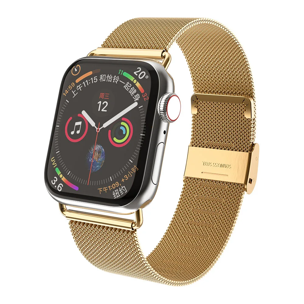 Ремешок HOCO для Apple Watch ML Series 1/2/3/4/5 брендовый браслет наручных часов 44 мм 40 42 38