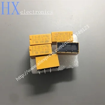 

Free shipping 5PCS HK19F-DC12V-SHG 8 feet 1A 125VAC / 30VDC DPDT relay