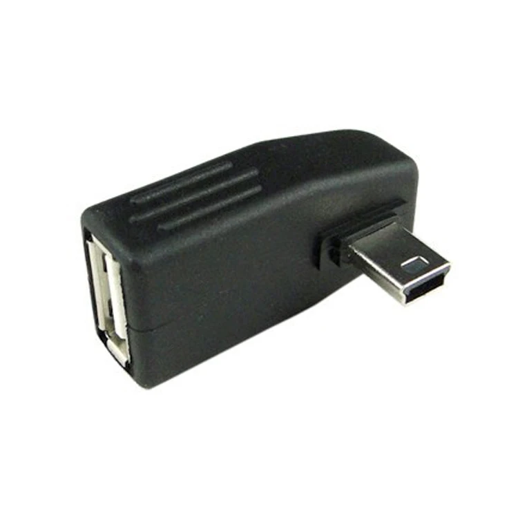 

MINI USB /M to USB /F 90d Vertical Right Angled Adapter
