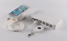 10 port mobile cellphone tablet remote control alarm security display system