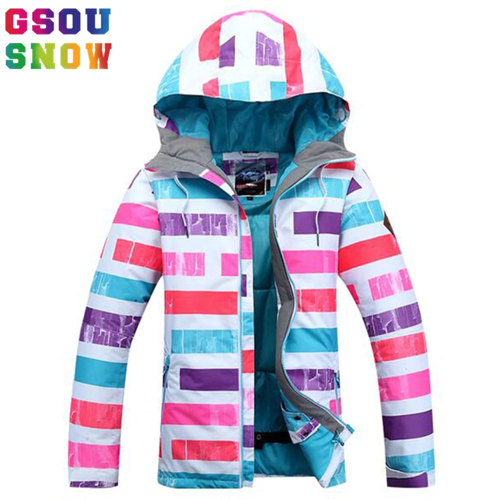 

GSOU SNOW Winter Outdoor Children's Skiing Jacket Snowboard Coat Kids Sports Mountaineering Clothing Waterproof Girls Ski Jacket