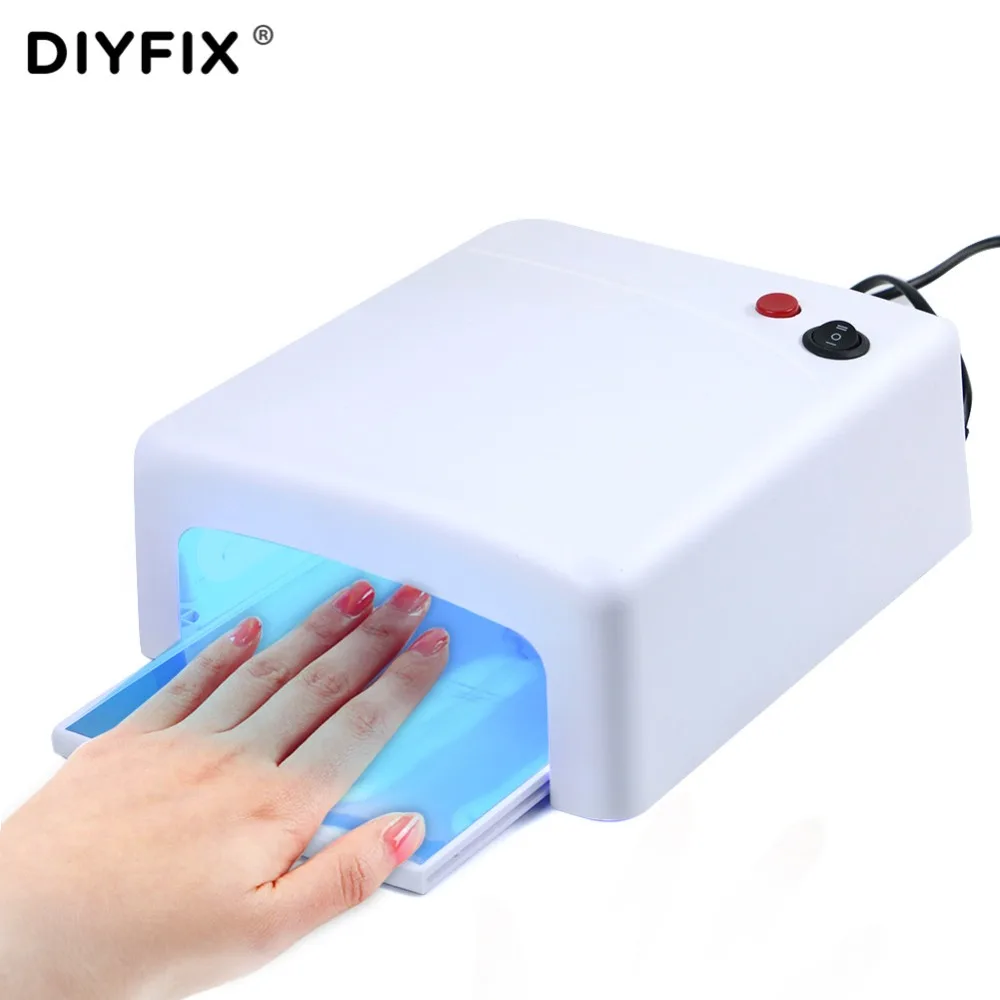 УФ лампа DIYFIX с зеленым маслом для быстрой отверждения устройство ремонта