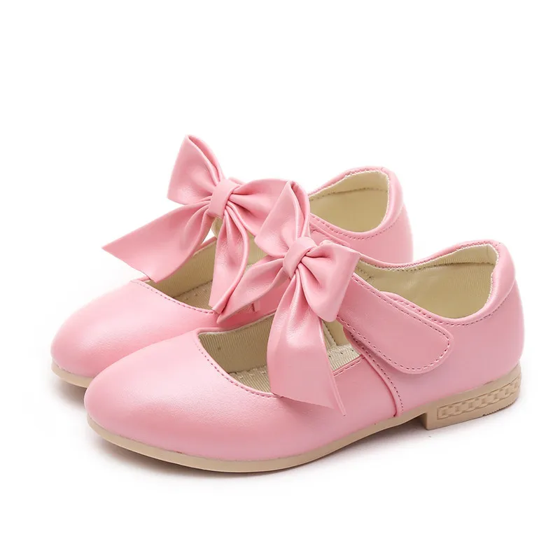 Cozulma 2018 Весна Детские Обувь для девочек принцесса лук галстук Туфли под платье Повседневная детская обувь малыша Обувь для девочек