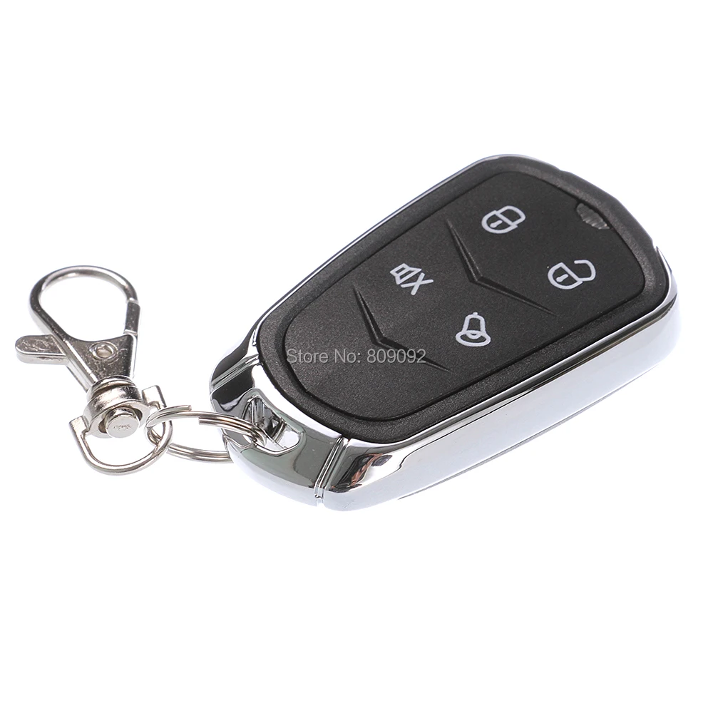 

4 Buttons Wireless Auto Remote Control 433MHZ Cloning Garage Garden Door Key Receiver Module for Garage Door Electric Door