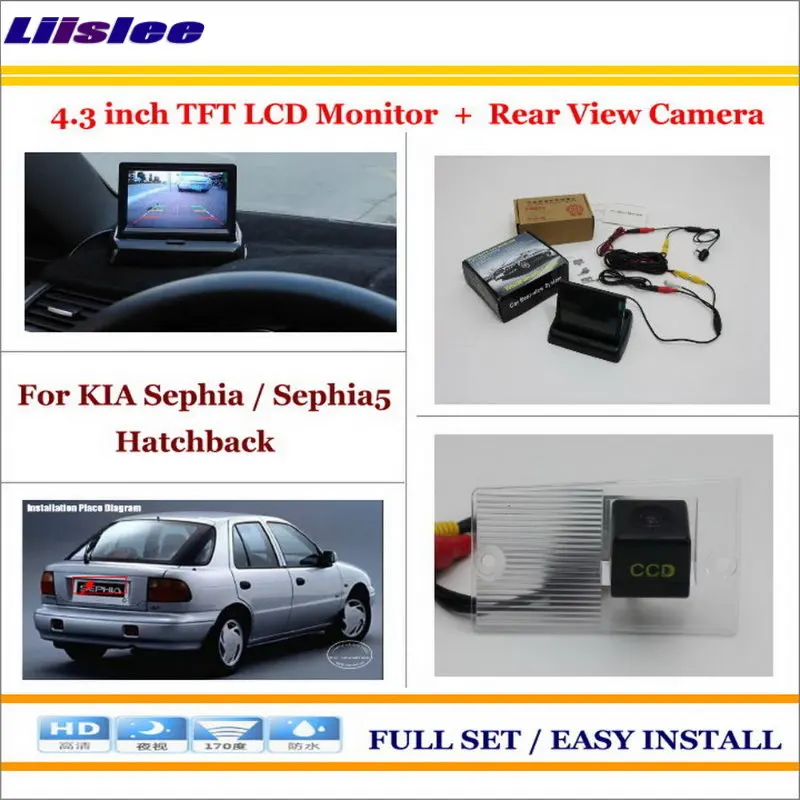 

Car Reverse Rear Camera + 4.3" LCD Monitor = 2 in 1 Parking System - For KIA Cerato / Sephia / Sephia5 LD Hatchback 2003~2009