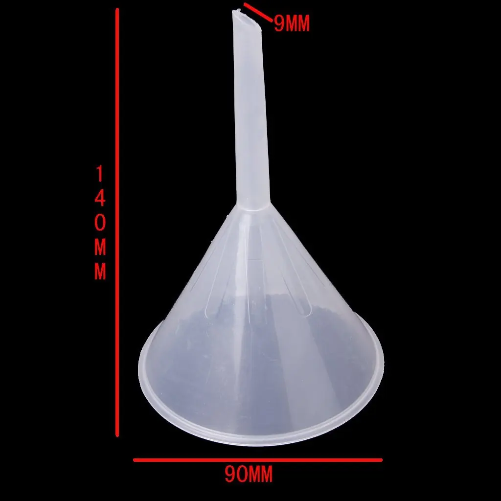 Affordable 3 1/2 Mouth Dia Laboratory Clear White Plastic Filter Funnel 90ml Affordable 3 1/2 Mouth Dia Laboratory Clear White Plastic Filter Funnel 90ml