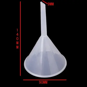 

Affordable 3 1/2" Mouth Dia Laboratory Clear White Plastic Filter Funnel 90ml
