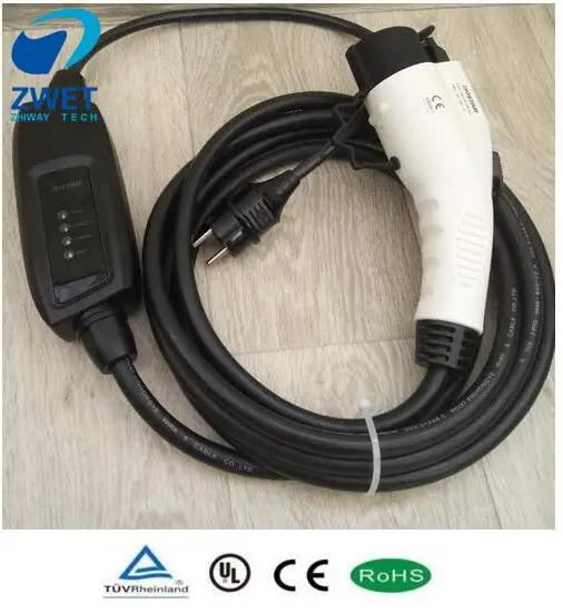 J1772 Evse Electric Car Charger Level 2 Ev Type1 Sae Ac120v J1772 Evse Electric Car Charger Level 2 Ev Type1 Sae Ac120v 250v 16a