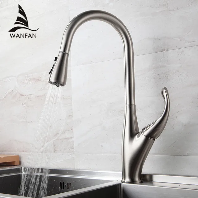 Special Offers Kitchen Faucets Silver Single Handle Pull Out Kitchen Tap Single Hole Handle Swivel 360 Degree Water Mixer Tap Mixer Tap 866001 Special Offers Kitchen Faucets Silver Single Handle Pull Out Kitchen Tap Single Hole Handle Swivel 360 Degree Water Mixer Tap Mixer Tap 866001