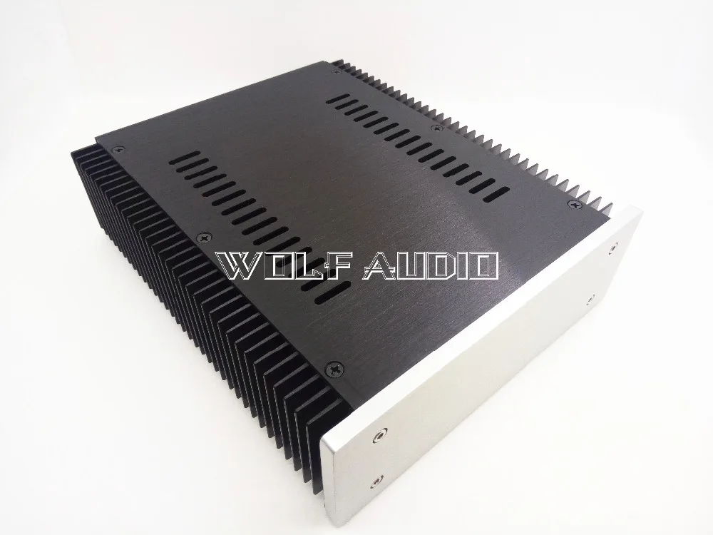 

BZ2107A Aluminum Power Amplifier Chassis Amp Case Linear Power Supply Box with heat sink 212MM*70MM*257MM