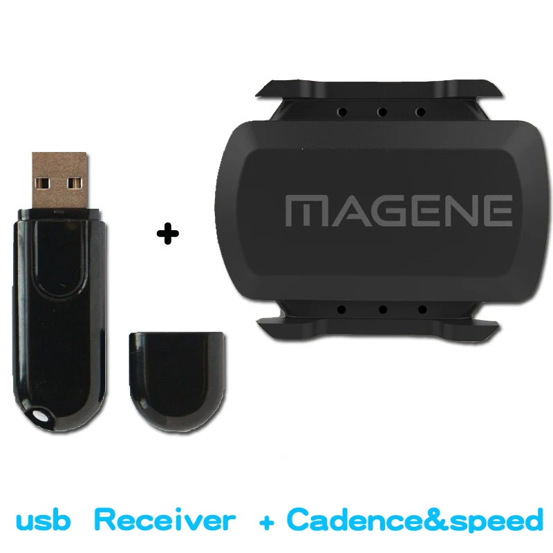 Zwift USB ANT+ датчик данных пульсометр совместимый Garmin Forerunner секундомер серии велосипедный компьютер ANT+ стикер USB - Цвет: Receiver speed