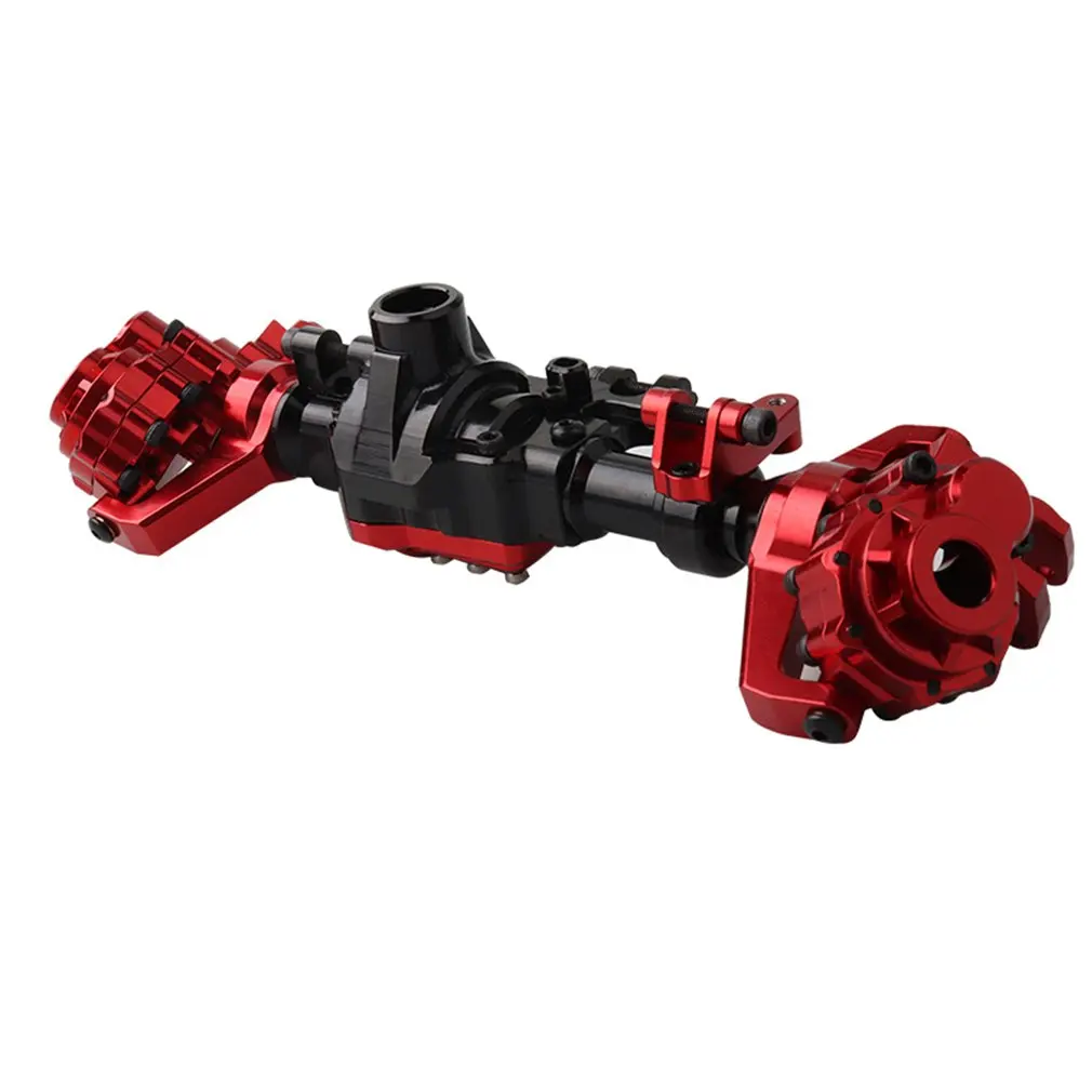 

2PCS CNC Machined Aluminum Front Rear Portal Axle Housing Color for 1:10 Scale Traxxas TRX-4 Crawler Cars Model Parts