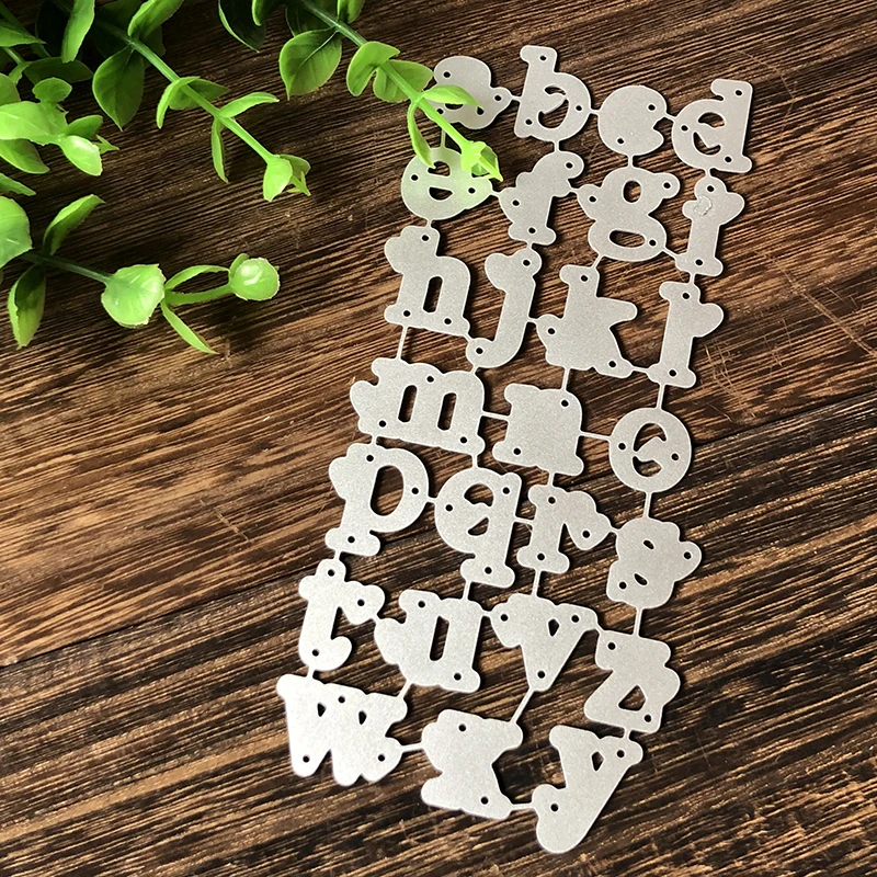 

Love Heart Letter Metal Cutting Dies for Scrapbooking DIY Album Embossing Folder Paper Cards Maker Template Stencils Crafts Dies