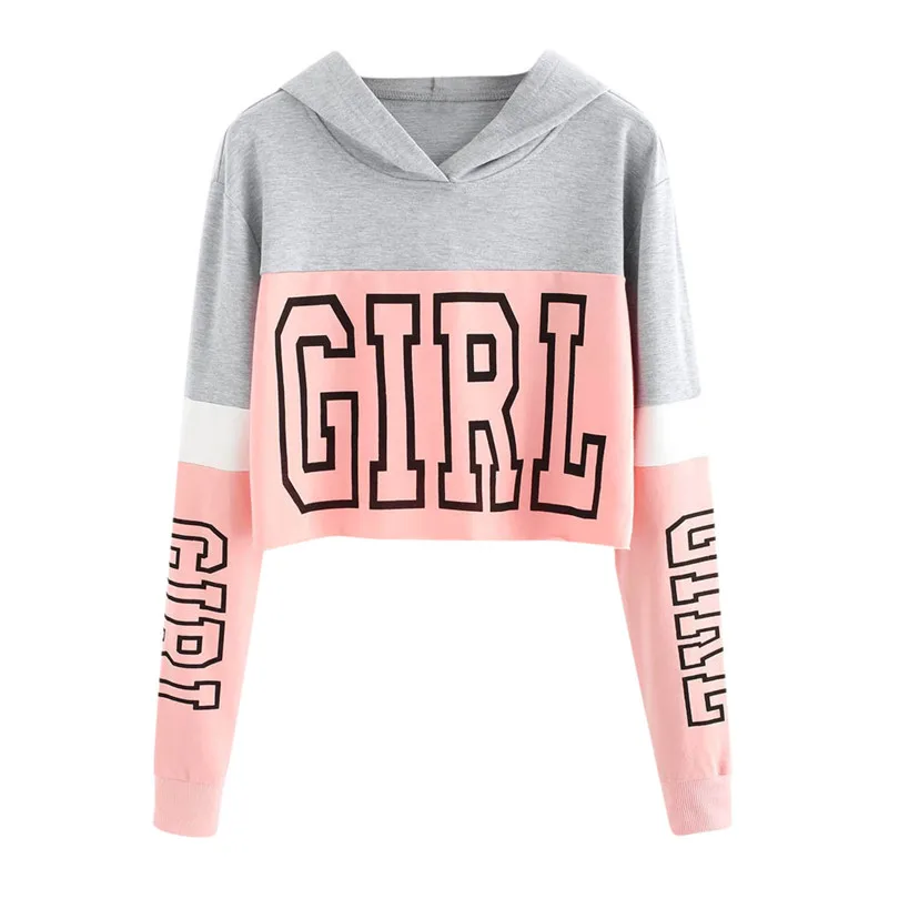 New Fashion Women Printing Long Sleeve Hoodie Sweatshirt Hooded Pullover Casual Daily Tops Blouse #4F01 (12)