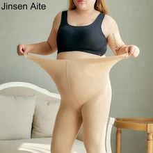 Jinsen Aite, женские леггинсы размера плюс XXXL с высокой талией, эластичные, не скатываются, офисные, женские, тонкие, повседневные, Осенние, женские штаны JS661