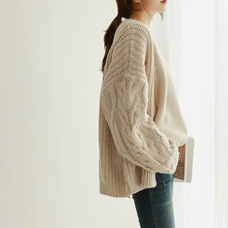 2019 jesień kobiety swetry rozpinane Casual z długim rękawem luźny dzianinowy kardigan moda jednolita odzież wierzchnia harajuku dla kobiet wąski 2019 jesień kobiety swetry rozpinane Casual z długim rękawem luźny dzianinowy kardigan moda jednolita odzież wierzchnia harajuku dla kobiet wąski