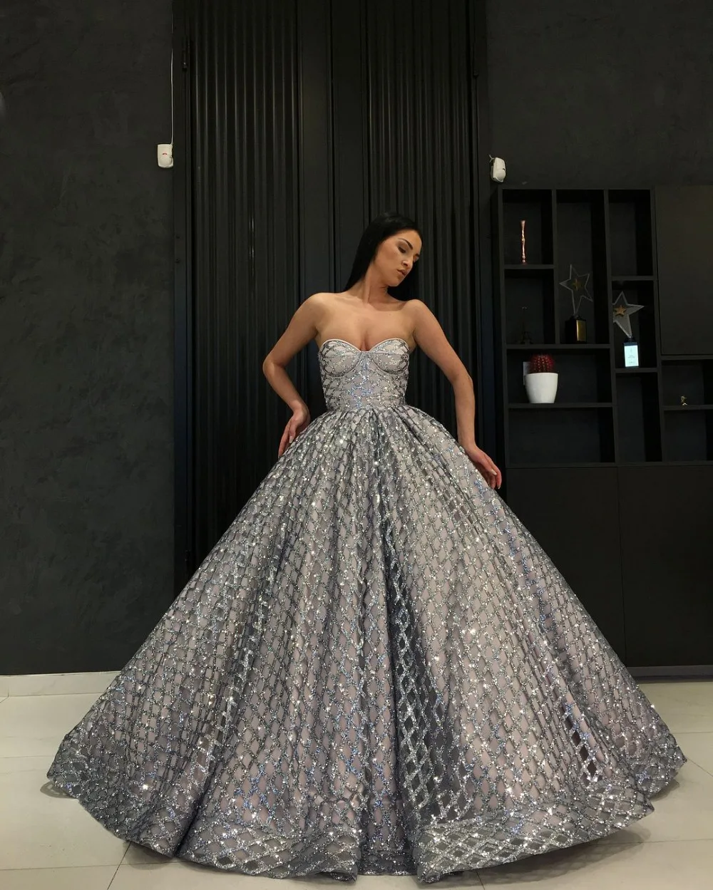 women in ball gowns