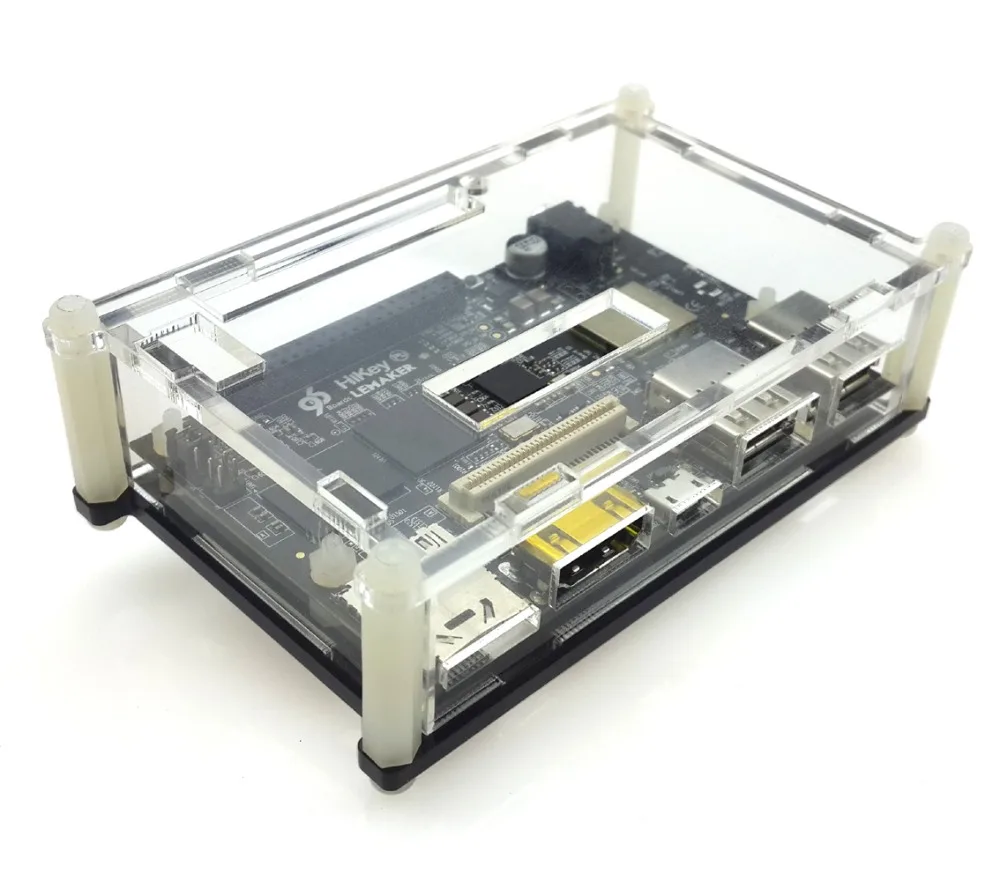 Hikey DevBoard акрил корпус черный|enclosure|enclosure case |