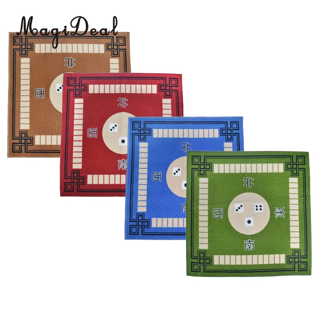 MagiDeal Mahjong Table Mat Cover Carpet Silence Multifunctional Household Thickening