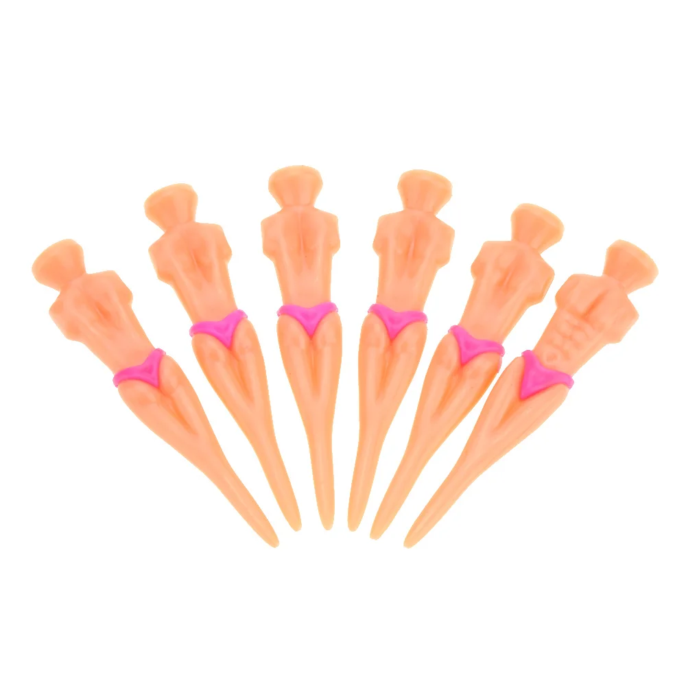80 мм + 6 шт. пластиковые новые телесные мужские модели гольфы Divot Tool Blue|tee supplier|tool