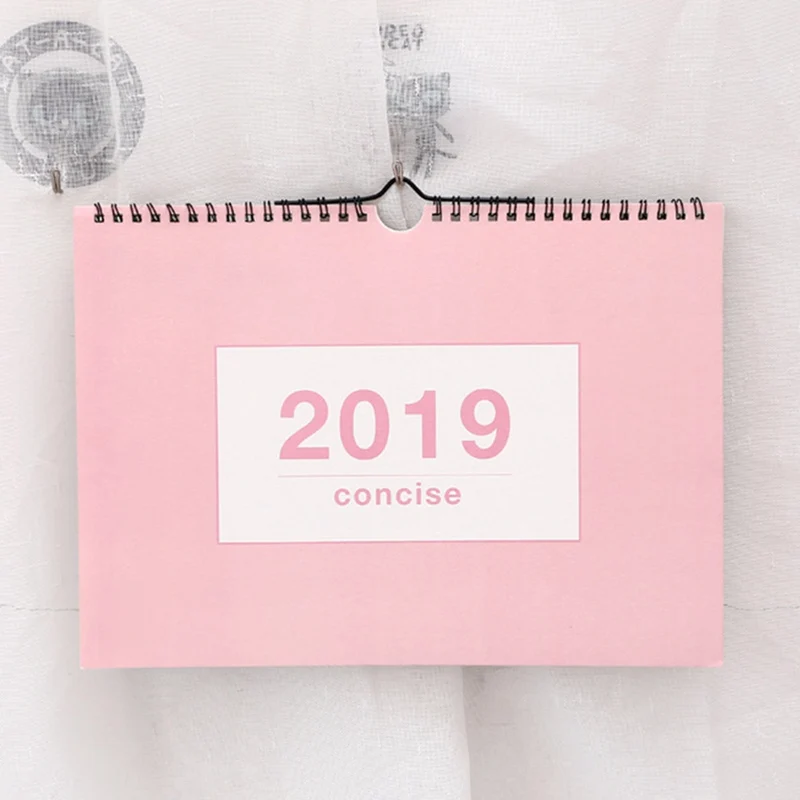 

2019 Year Multifunction Wall Calendar Weekly Planner Monthly Agenda Organizer Desk Calendar Schedule Table Calendar Planner