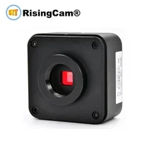 Высокая частота кадров 15fps 12mp Panasonic 1/2. 3" сенсор Тринокулярный C креплением цифровой usb-камера с микрофоном