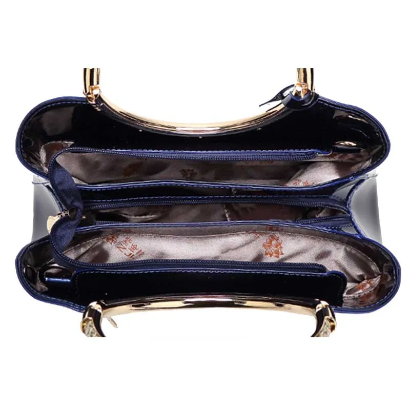 Women Patent Leather Handbag Casual Female Holiday Shoulder Bag Lady Travel Tote Crossbody Famous Large Top-Handle Bolsa SS7058 (21)