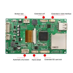 JZ-TS35 3,5 дюймов Полноцветный сенсорный дисплей доска для Пандусы и МКС GEN L 3d принтеры XXM8