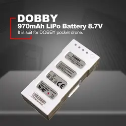 970 mAh 8,7 V 2 S Добби интеллектуальная Замена полета LiPo батарея для Добби Карманный Дрон с селфи Квадрокоптер аксессуары