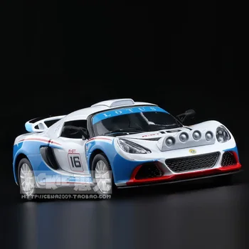 

High Simulation Exquisite Diecasts&Toy Vehicles: KiNSMART Car Styling Lotus Exige S R-GT Supercar 1:32 Alloy Diecast Toy Mode