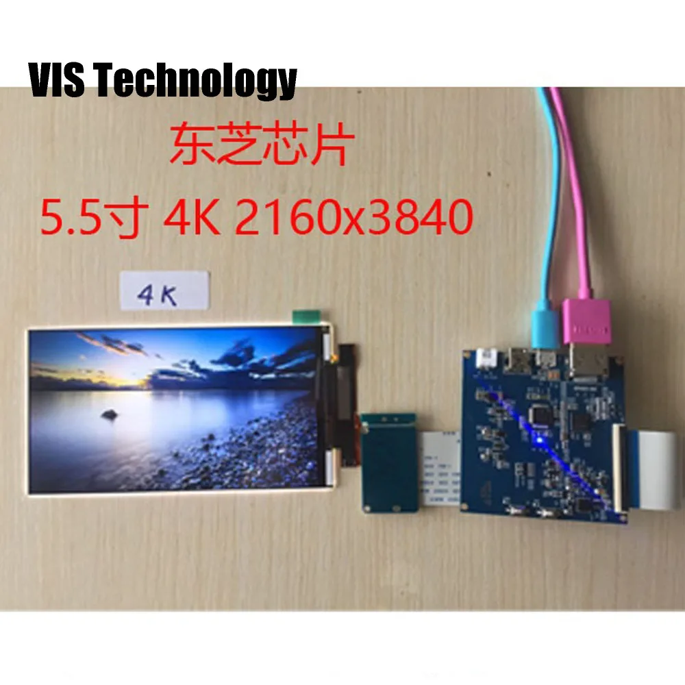 

5.5 inch 3840*2160 4K LCD Screen + HDMI to MIPI driver controller for 3d SLA printer NanoDLP Thingiverse TOS