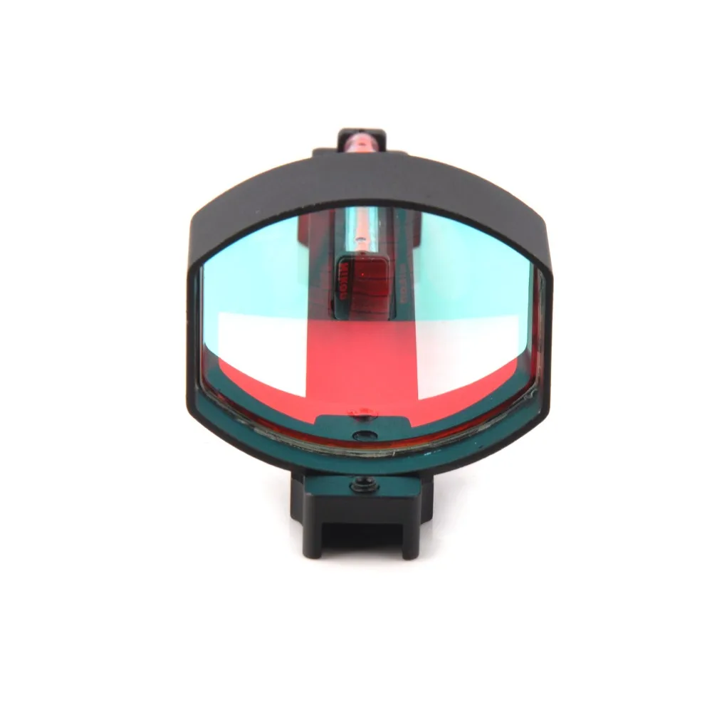 Óptica de Fibra Scope para Espingardas Vermelha Sight Trilho Base Montagem Caça Tiro 1x40 Dot Rib 5 Cheap Lunetas Riflescopes