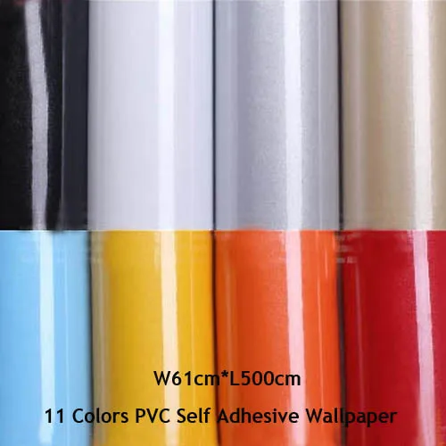 Furniture Self Adhesive Wallpaper Roll Kitchen Wall Stickers PVC Wall paper DIY