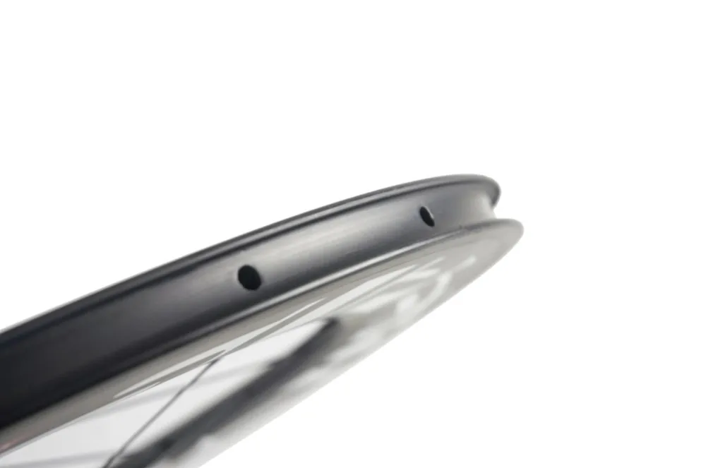 Cheap Superteam 700C 88mm Clincher Tubular Road Bike Carbon Wheels 23mm Width Bicycle Wheelset 4