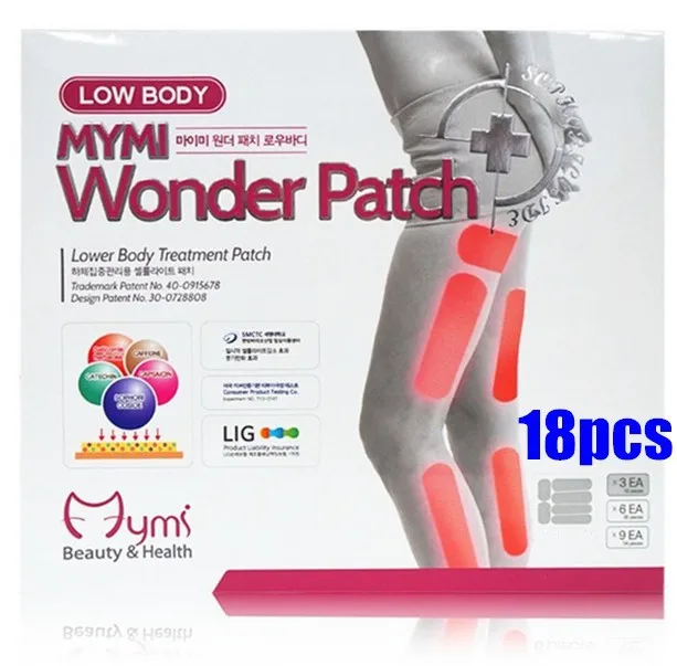 model favorite MYMI wonder slim patch for leg body slimming patch