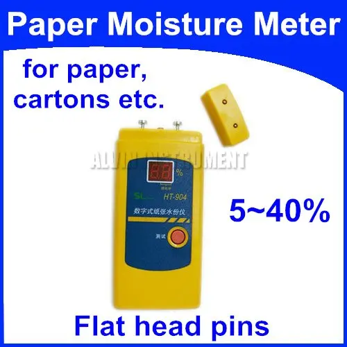 Free Shipping Paper Moisture Meter Tester for all types of paper