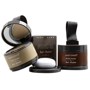 

Recommend Makeup Hair Line Shadow Powder With Mirror & Puff Extract Easy To Wear Concealer Highlighter 4 Colors