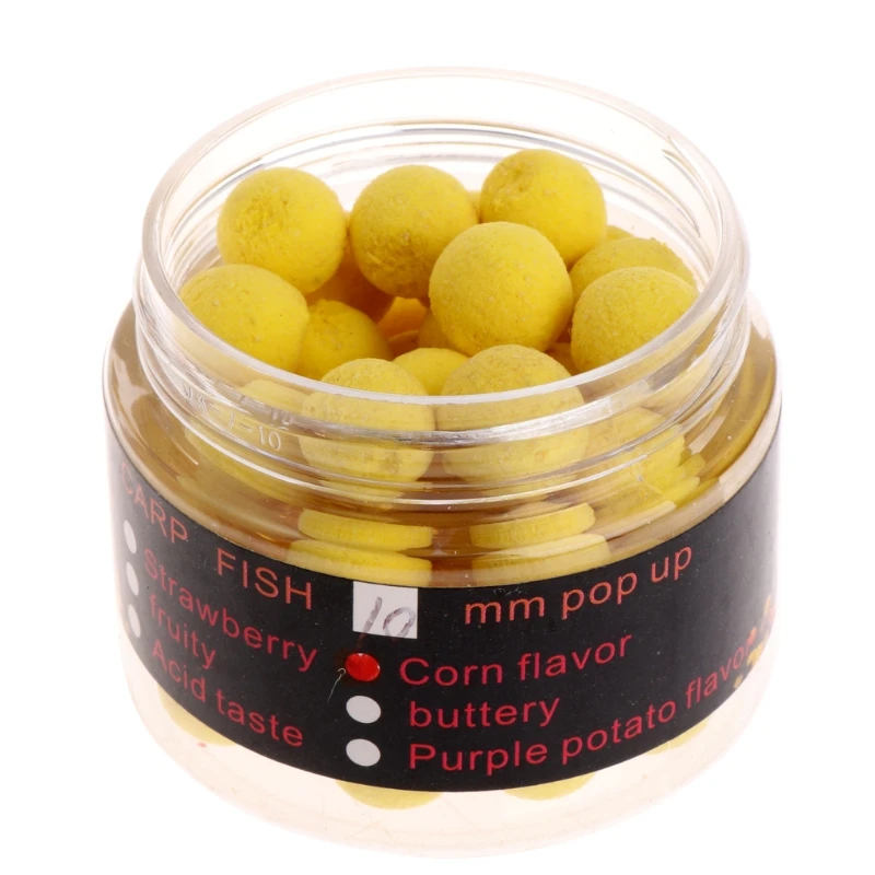 

1 Box Soft non-poisonous EVA Carp Floating Fishing Lure Artificial Baits Beads Pops Up Flavor Smell Ball