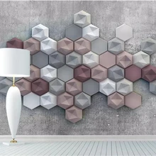 Beibehang papel де parede индивидуальные фото обои 3D стерео искусство старинные геометрические обои для стен 3 d папье peint росписи