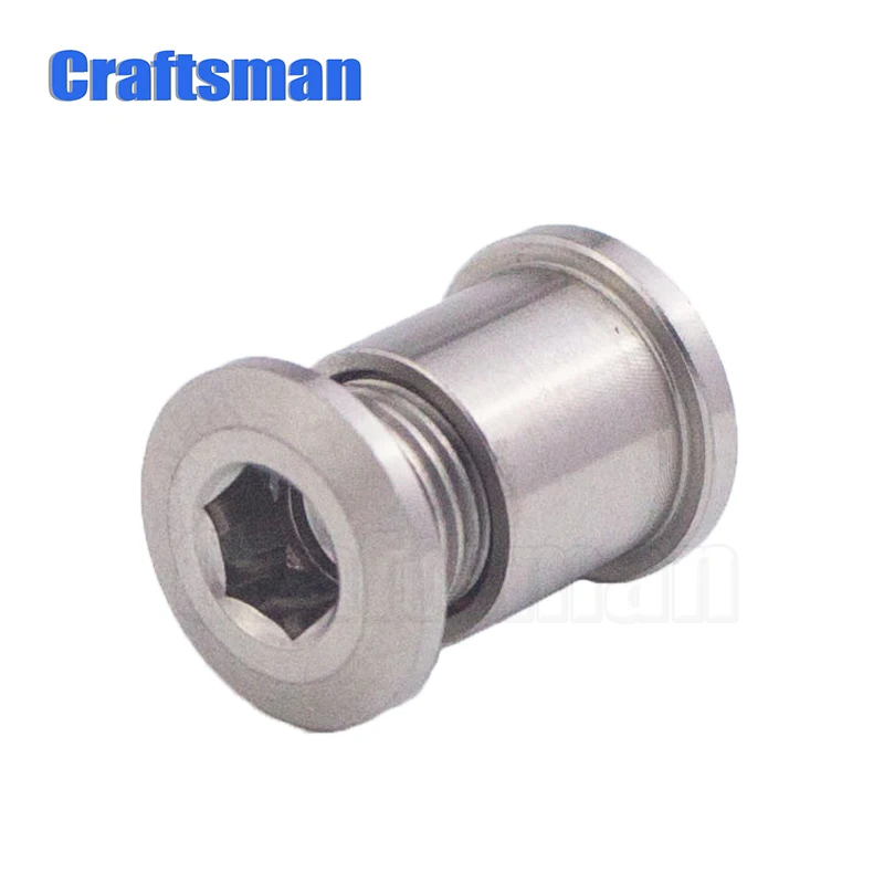 Craftsman 6,5 мм титановый велосипед chainцепные болты гайки M8 для SRAM Shimano 5 шт