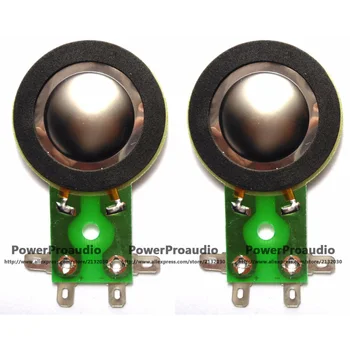 

2pcs Diaphragm Horn Tweeter for TAPCO, MACKIE THUMP 6912, 6925 , 8 ohm - Titanium