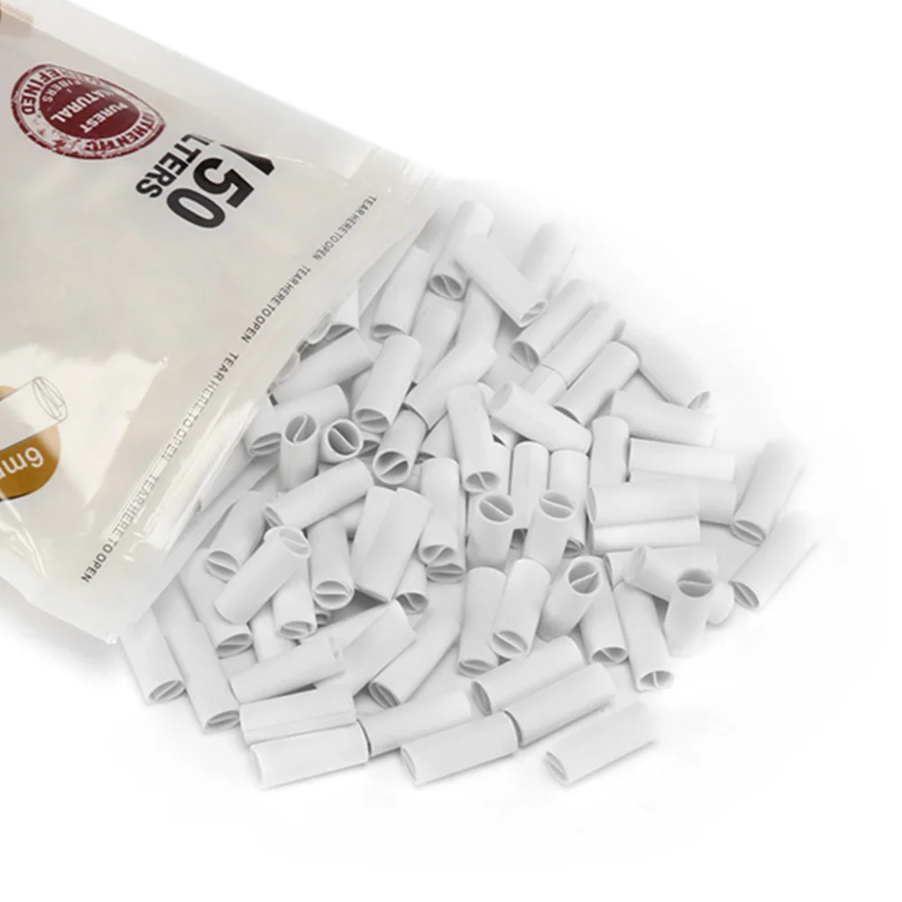 

1 Pack 150Pcs Hand-rolled Cigarette Paper Per Rolled Tips Natural Prerolled For Cigarette Rolling Paper 6MM