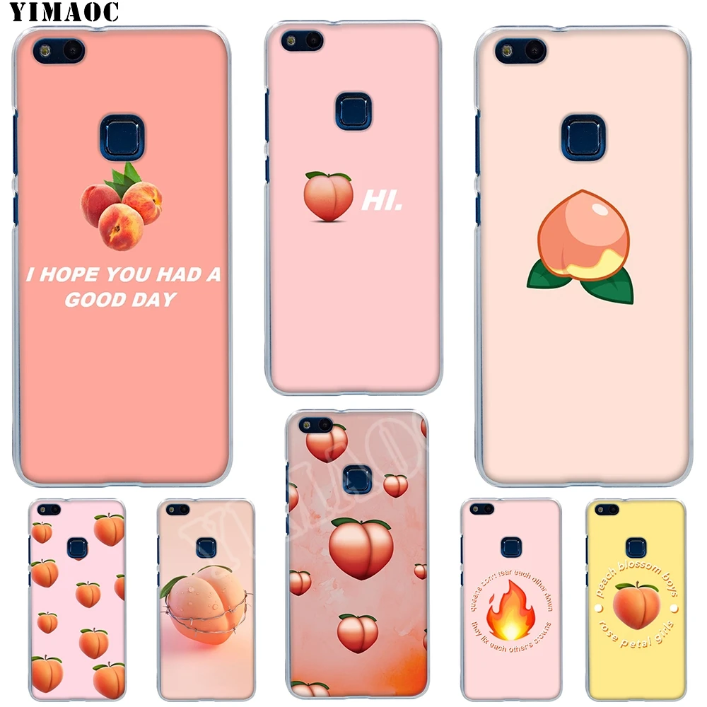 Мягкий силиконовый чехол YIMAOC персикового цвета для мальчиков из ТПУ Huawei Mate 20 Pro Lite