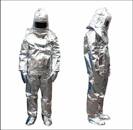 Men/women Work Wear Fire Heat Insulation Clothing Suit Escape1000 Degrees, Thermal Radiation