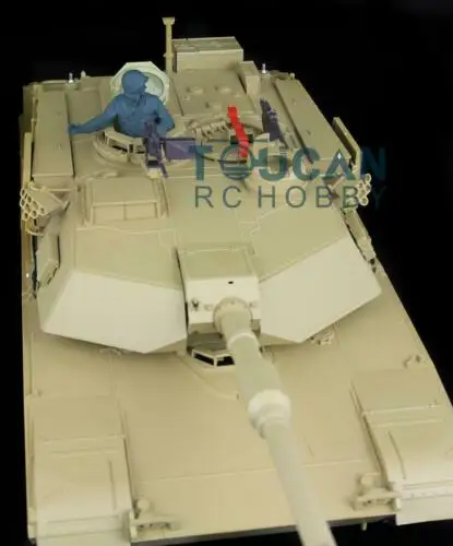 Henglong 1/16 6,0 пластик M1A2 Abrams rc Танк 3918 стальной редуктор отдача ствола TH12937