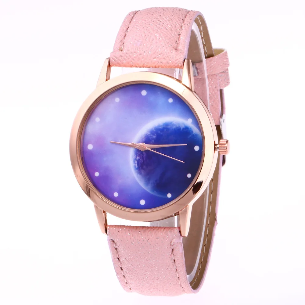 

Newest Band Analog Quartz Round Wrist Watch women's watches brand luxury fashion ladies relogio feminino
