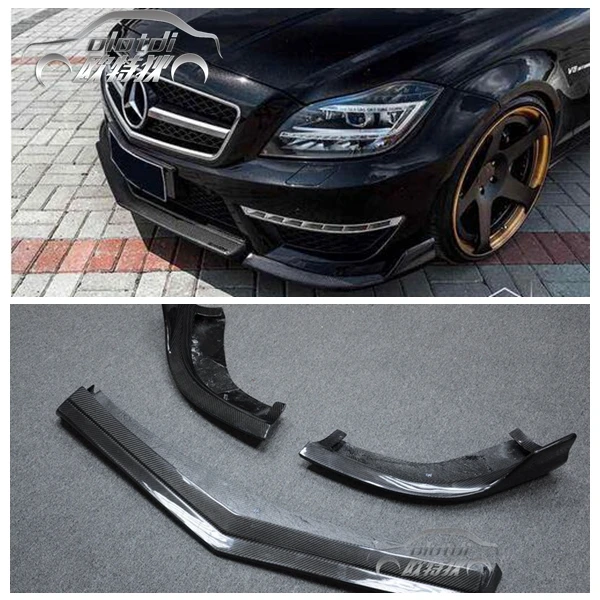 

Carbon Auto Racing Front Lip Spoiler For Benz CLS-class W218 CLS AMG CLS 63 2012-2013 car accessories Car Styling