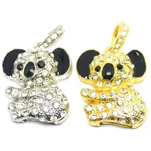 Kara украшение в виде usb-накопителя флеш-накопитель 1 ТБ Crystal gold silver Pen Drive 16 GB 32 GB 64 GB Pendrive 2 ТБ Подарочный usb-диск на ключе 2,0 128 GB